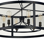 Rivets 5-Light Chandelier