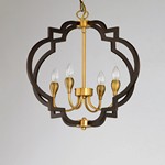 Symmetry 4-Light Chandelier