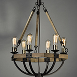 Lodge 6-Light Chandelier