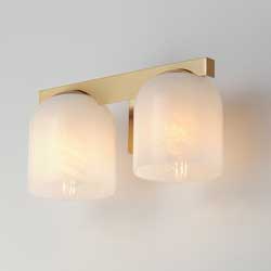 Scoop 2-Light Bath Vanity