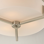 Dart 3-Light Flush Mount