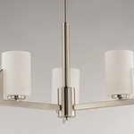 Dart 3-Light Chandelier