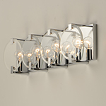 Looking Glass 4-Light Wall Sconce