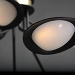 Curvilinear LED 9-Light Chandelier