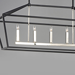 Caged 5-Light Chandelier