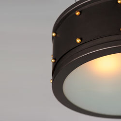 Trestle 2-Light Flush Mount