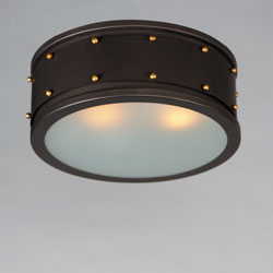 Trestle 2-Light Flush Mount