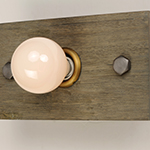 Plank Wall Sconce
