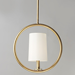 Meridian Mini-Pendant/Semi Flush Mount