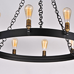 Solaris 10-Light Chandelier