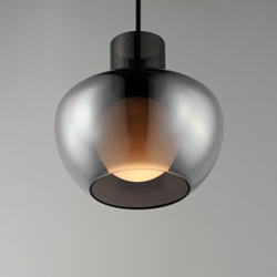 Incognito 14" Pendant  - Mirror Smoke/Gunmetal