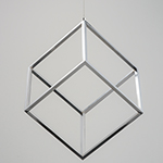 4 Square LED Pendant