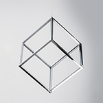 4 Square LED Pendant