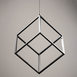 4 Square LED Pendant