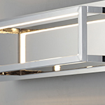 4 Square LED Wall Sconce