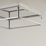 4 Square Flush Mount