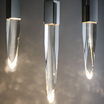 Quartz LED 3-Light Pendant