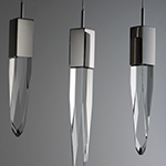 Quartz LED 3-Light Pendant