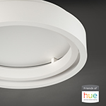 i-Corona LED Flush Mount with Philips Hue