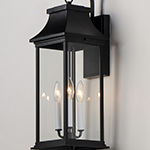 Vicksburg 3-Light Large Outdoor Wall Sconce