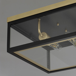 Neoclass 2-Light Outdoor Flush Mount