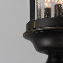 Dover 3-Light Outdoor Pole/Post Lantern