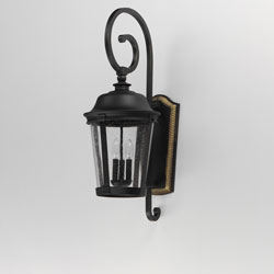 Dover 3-Light Outdoor Wall Lantern