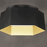 Honeycomb LED Flush Mount