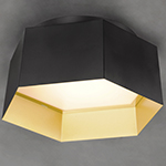 Honeycomb LED Flush Mount