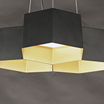 Honeycomb 3-Light LED Chandelier