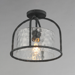 Del Mar 1-Light Semi Flush - Pendant
