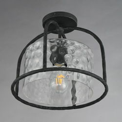 Del Mar 1-Light Semi Flush - Pendant