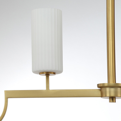 Town & Country 4-Light Linear Chandelier