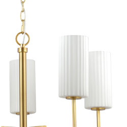 Town & Country 4-Light Linear Chandelier