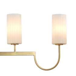 Town & Country 4-Light Linear Chandelier