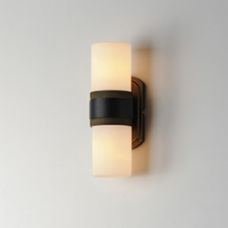 Ruffles 2-Light Outdoor Sconce