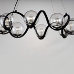 Curlicue 8-Light Pendant