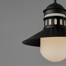 Admiralty 1-Light Outdoor Pendant