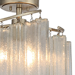 Victoria 3-Light Semi Flush