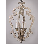 Old World 4-Light Chandelier