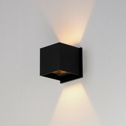 Alumilux: Cube LED Outdoor Wall Sconce