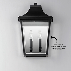 Sutton Place VX 2-Light Pocket Sconce