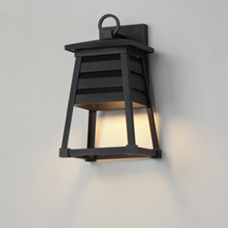 Shutters 1-Light Small Outdoor Wall Sconce