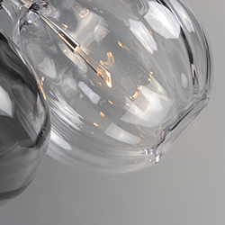 Ray Dance Single Cluster 6-Light LED Pendant