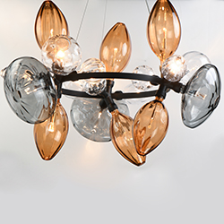 Ray Dance 18-Light 3 Cluster LED Pendant