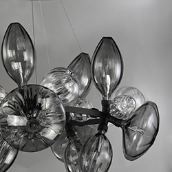 Ray Dance 30-Light 5 Cluster LED Pendant
