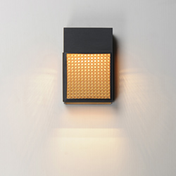 Lattice 12 LED Outdoor Sconce Dark Sky