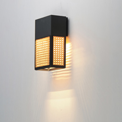 Lattice 12 LED Outdoor Sconce Dark Sky