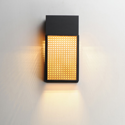 Lattice 16 LED Outdoor Sconce Dark Sky