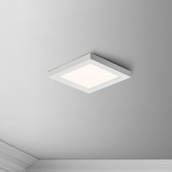 Chip 5" 12W SQ LED Flush Mount